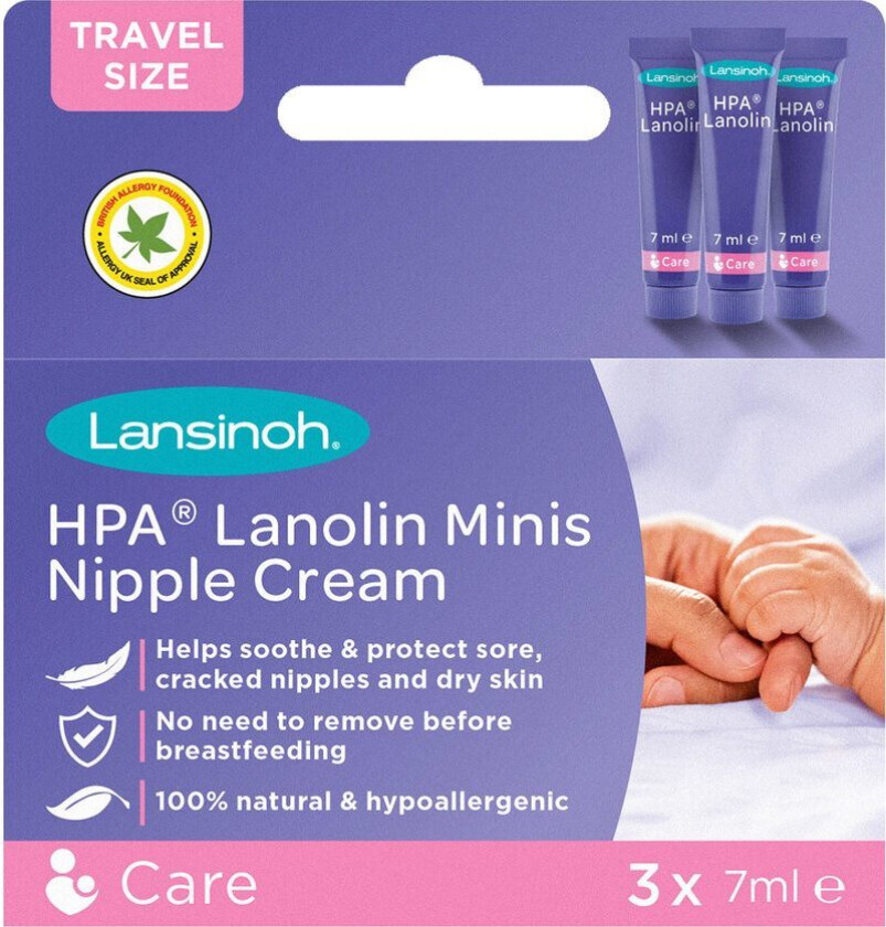 Bilde av HPA Minis Nipple Cream 7 ml 3 stk.