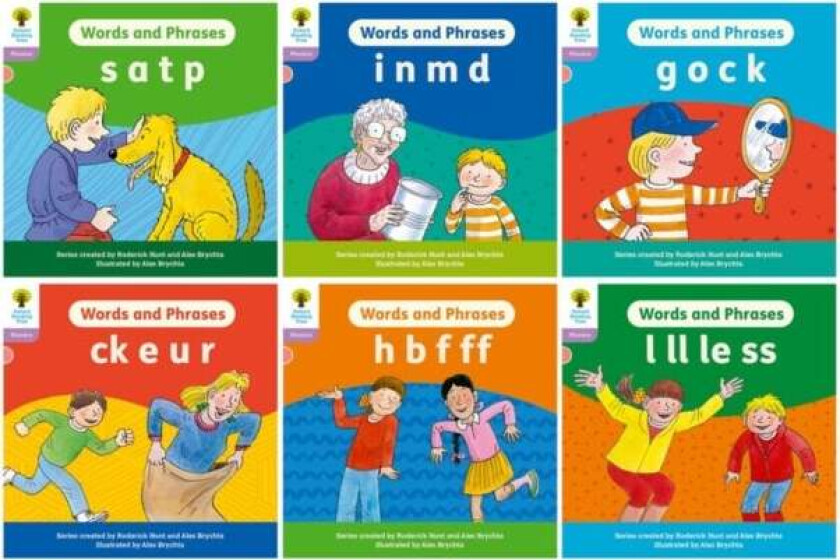 Oxford Reading Tree: Floppy&#039;s Phonics Decoding Practice: Oxford Level 1+: Mixed Pack of 6