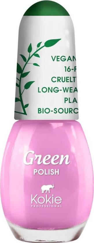 Green Nail Polish Cherry Blossom