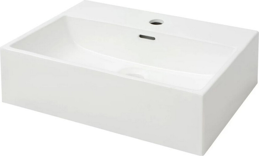 Servant i hvit - 51,5x38,5x15 cm