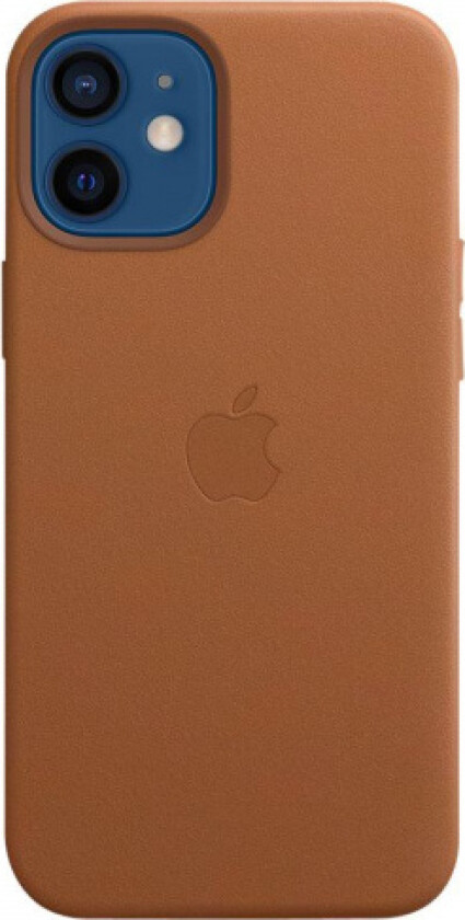Original Iphone 12 Mini Skinndeksel Med Magsafe Brun