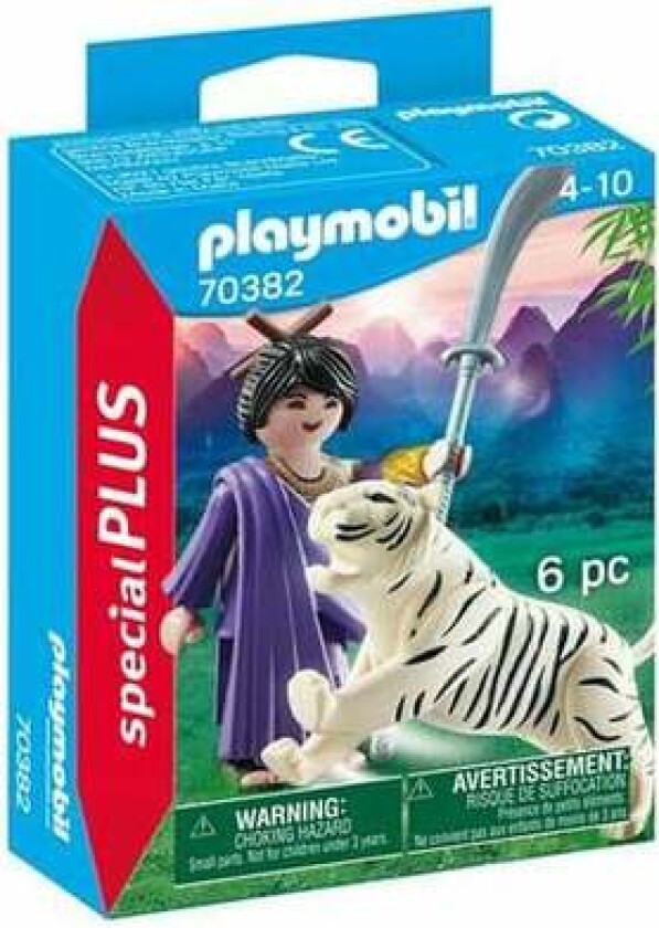 Playmobil Special Plus - Kriger Med Tiger 70382