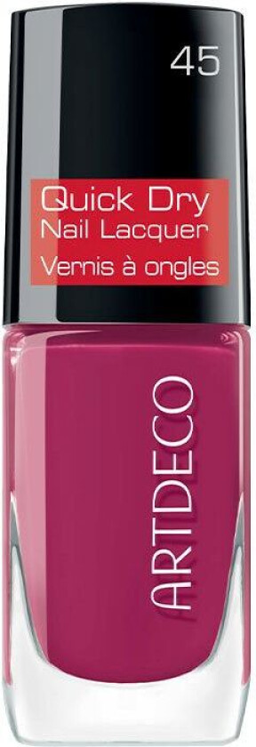 Artdeco Quick Dry Nail Lacquer 45 Raspberry Tart