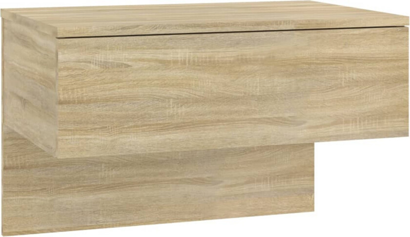 Veggmontert nattbord sonoma oak