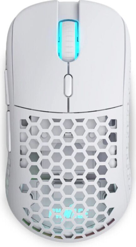 Ultra Custom Symm Gen 2 Trådløs Gaming Mus - Honeycomb - Hvit