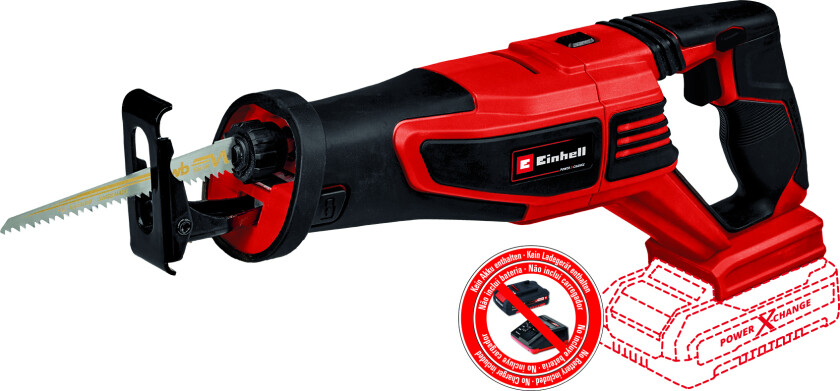 Einhell TE-AP 18/28 Li BL akku bajonettsag 18V u/batteri og lade