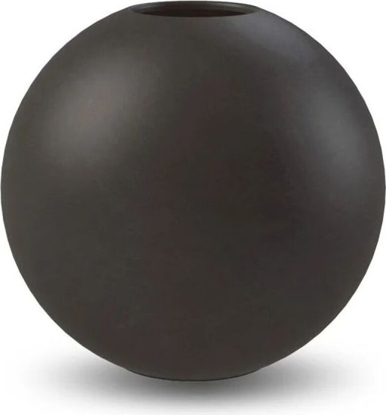 Ball vase black 10 cm