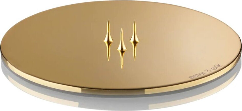 ester & erik lysfat Ø12 cm blank Guld