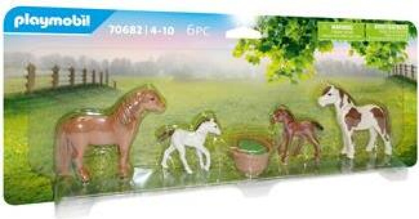 Playmobil Country - Ponnier Med Føll 70682