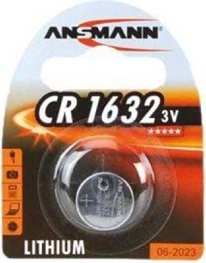 Cr1632 Batteri