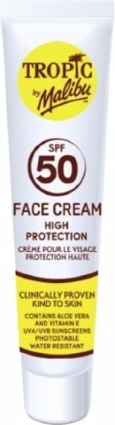 Tropic By Face Cream SPF50 40 ml