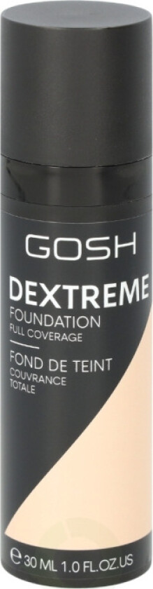 Dextreme Foundation Full Coverage 002 Ivory 30 ml