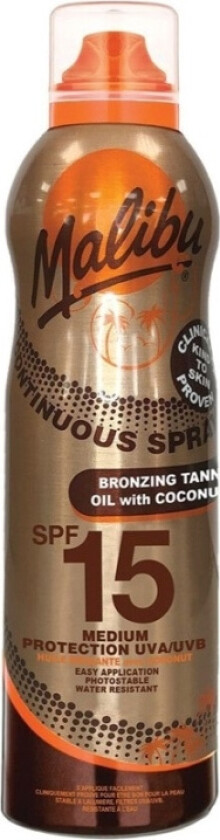 Bronzing Oil with Coconut Spray SPF 15 175 ml