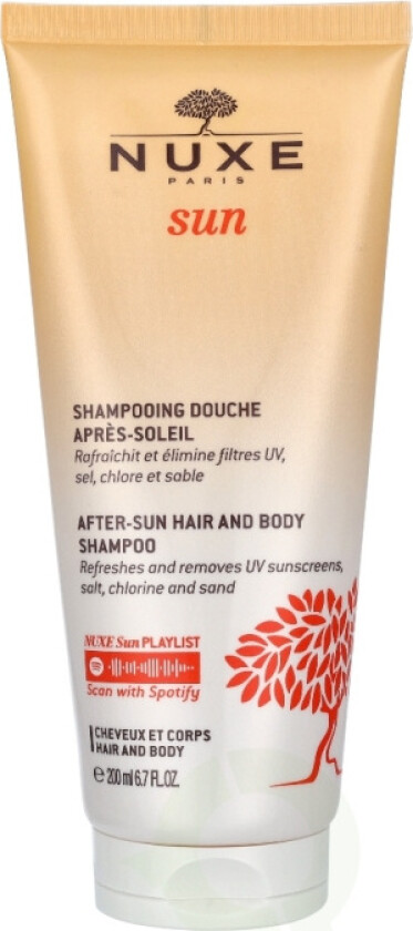 Nuxe Sun After-Sun Hair & Body Shampoo 200 ml