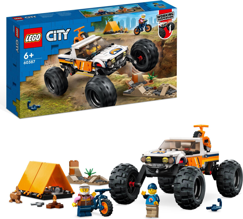 Lego City - Terrengbil Med Firehjulstrekk 60387