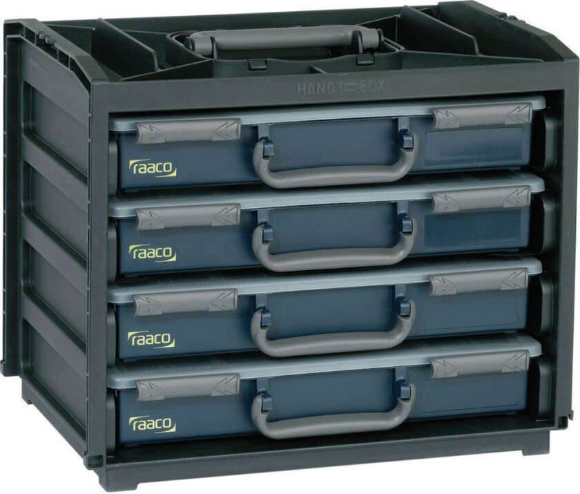 Bilde av HandyBox Sortimentboks 4 skuffer