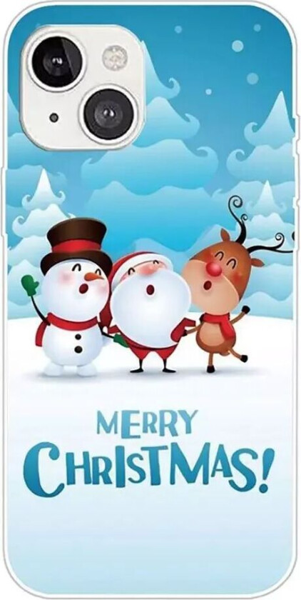 iPhone 14 TPU Plast Jul Deksel - Venner i Snøen