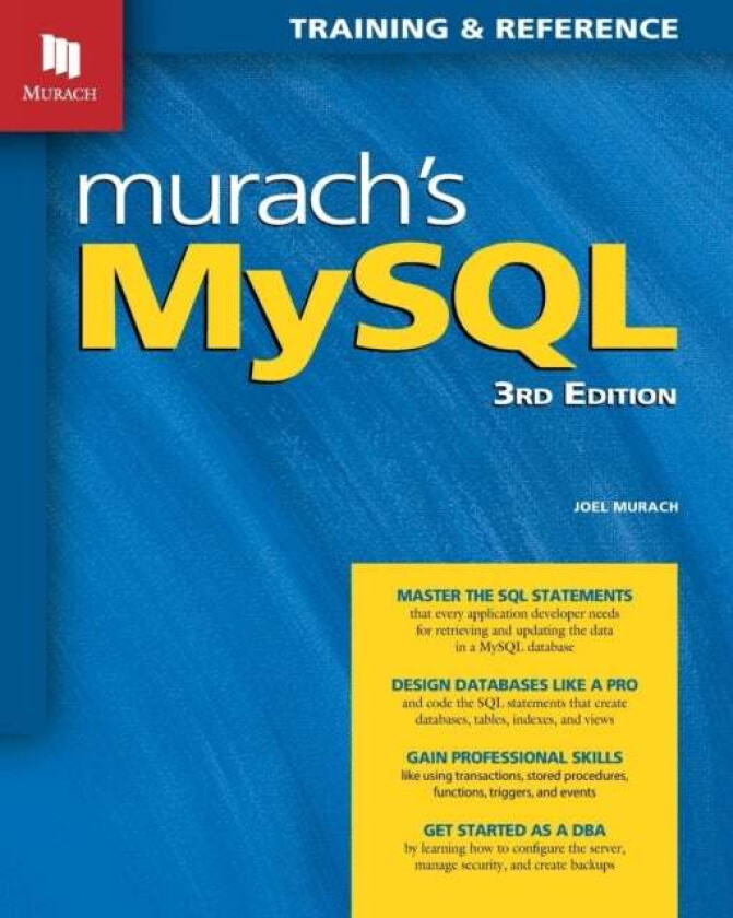 Murach's MySQL, 3rd Edition av Joel Murach