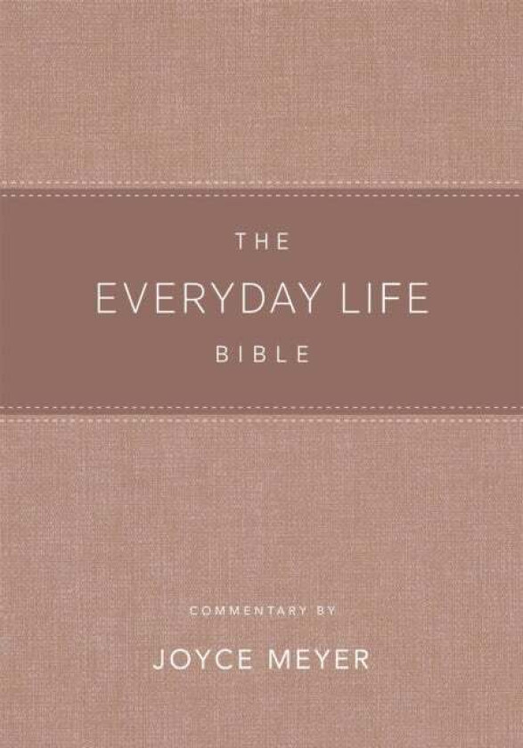 The Everyday Life Bible Blush LeatherLuxe¿ av Joyce Meyer