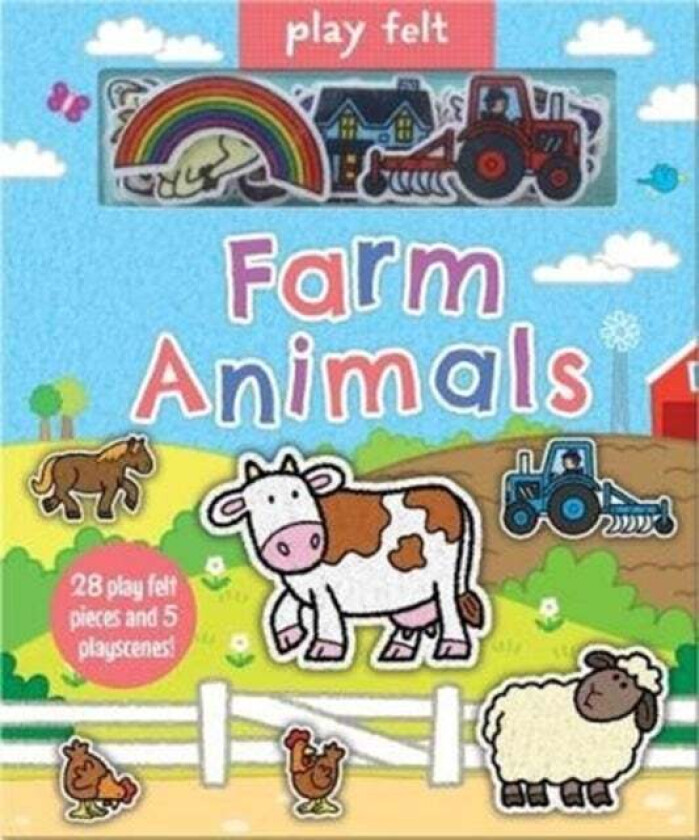 Play Felt Farm Animals - Activity Book av Erin Ranson