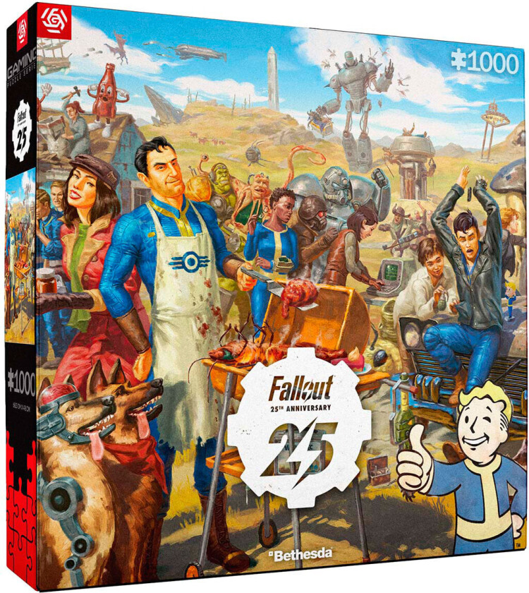 Good Loot Gaming Puzzle - Fallout 25th Anniversary Puslespill 1000 Brikker