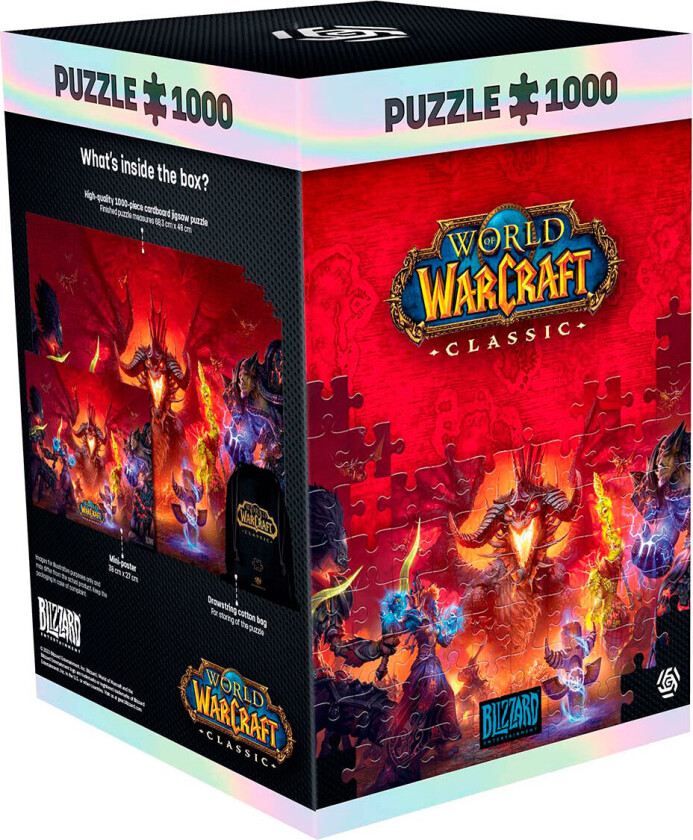 Good Loot Premium Gaming Puzzle - World Of Warcraft: Classic Onyxia Puslespill 1