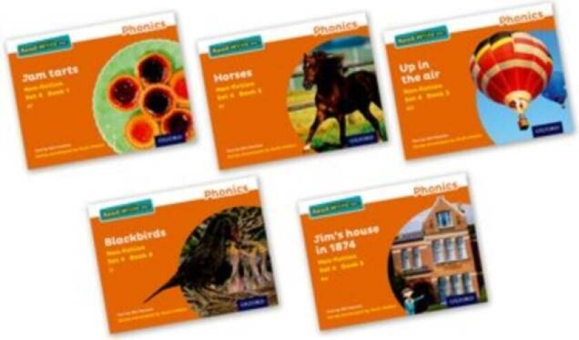 Read Write Inc. Phonics: Orange Set 4 Non-fiction books (Mixed Pack of 5) av Gill Munton
