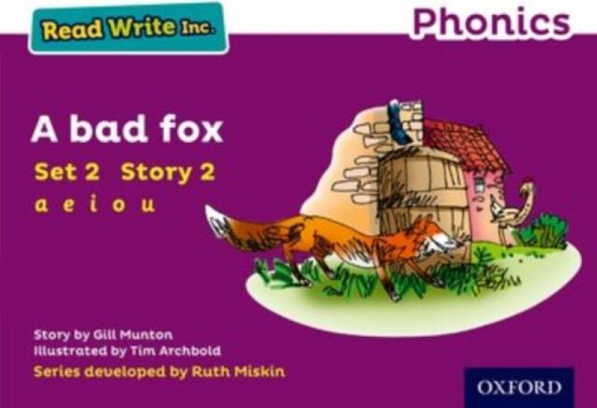 Read Write Inc. Phonics: A Bad Fox (Purple Set 2 Storybook 2) av Gill Munton