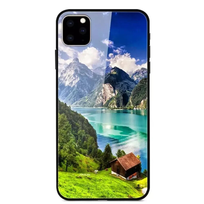 iPhone 11 Pro Deksel m. Glassbakside - Mountain Hut