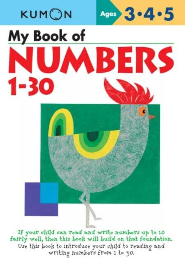 My Book of Numbers 1-30 av Kumon