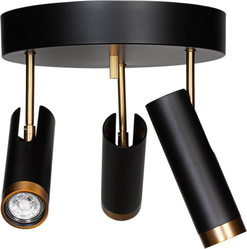 Puls spotlight Svart