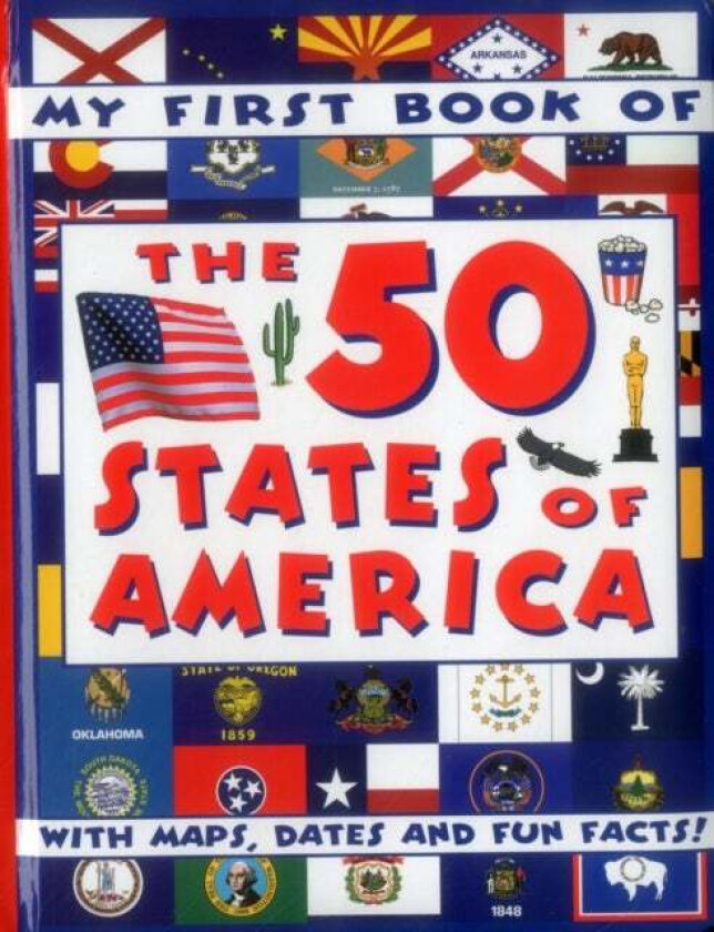 My First Book of the 50 States of America av Armadillo Press