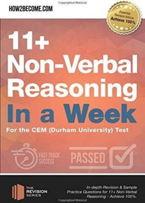11+ Non-Verbal Reasoning in a Week av How2Become