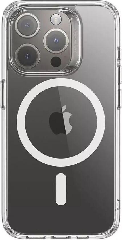 IPhone 15 Pro  Classic Hybrid Halolock Deksel - MagSafe-kompatibelt - Gjennomsiktig