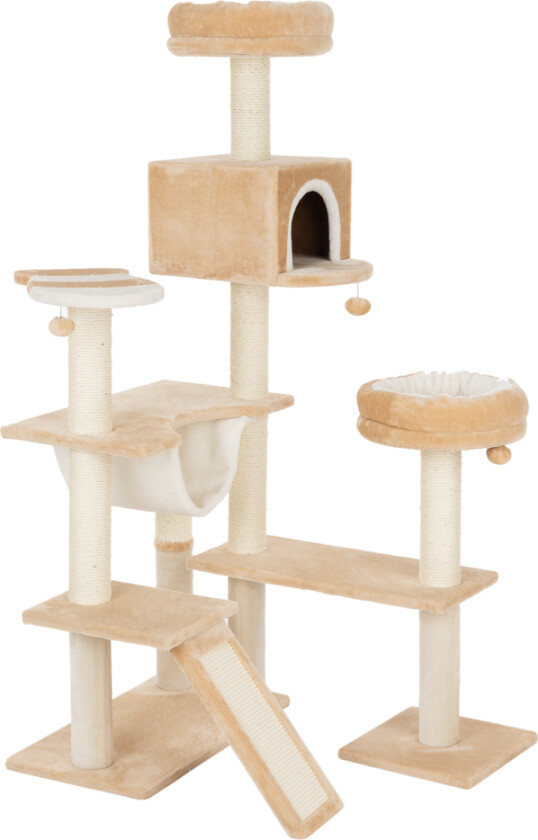 Klorestativ Pepperkakehus med stige - Beige