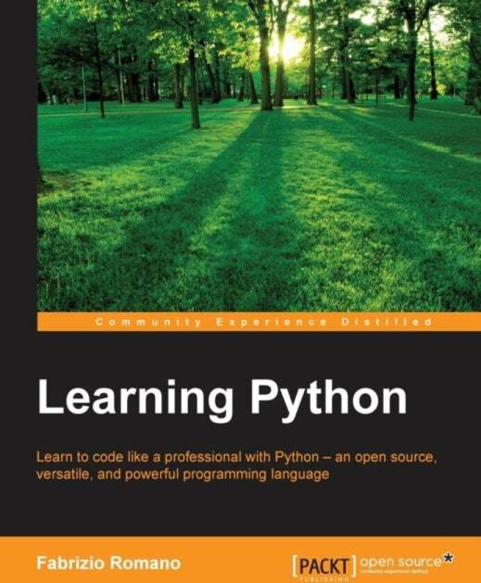 Learning Python av Fabrizio Romano