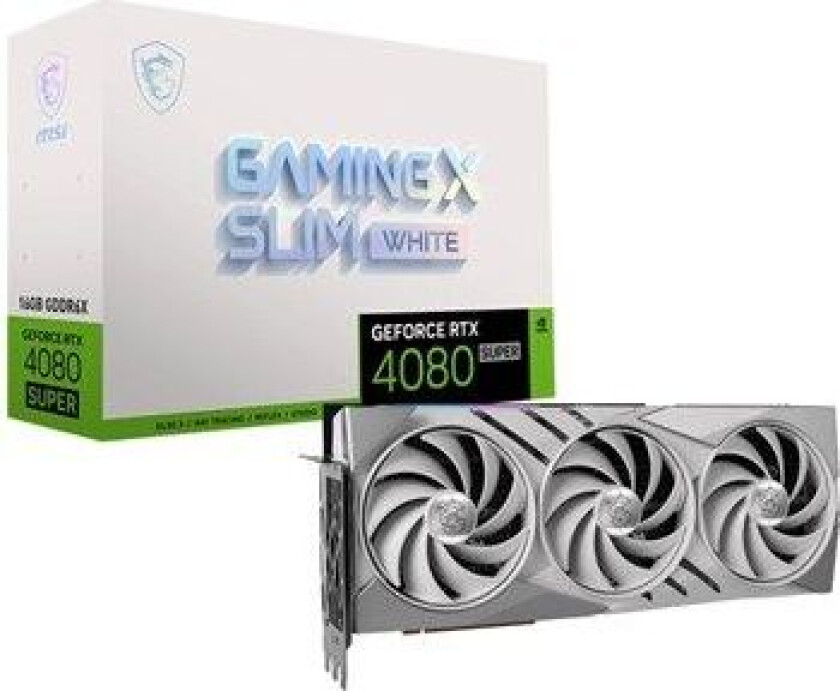 GeForce RTX 4080 Super 16G GAMING X SLIM WHITE