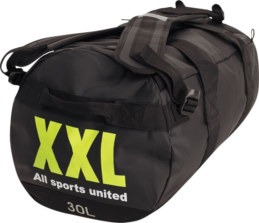 Duffel Bag 30L, vannavvisende bag BLACK