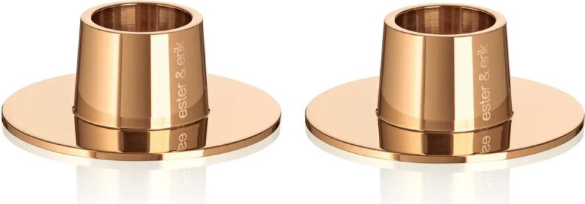 ester & erik lysestake blank 2-stk. Roségull