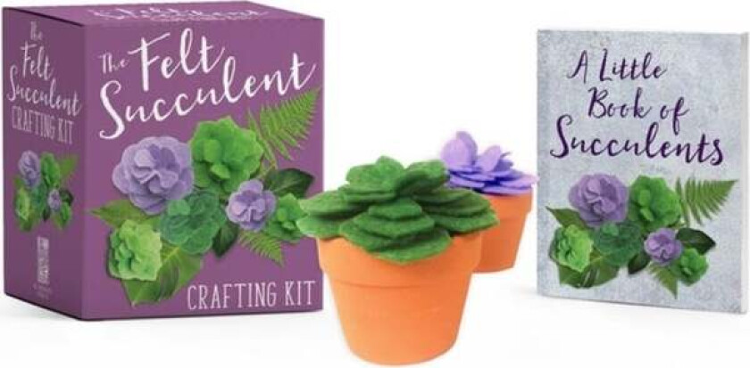 The Felt Succulent Crafting Kit av Nicole Miyuki Santo