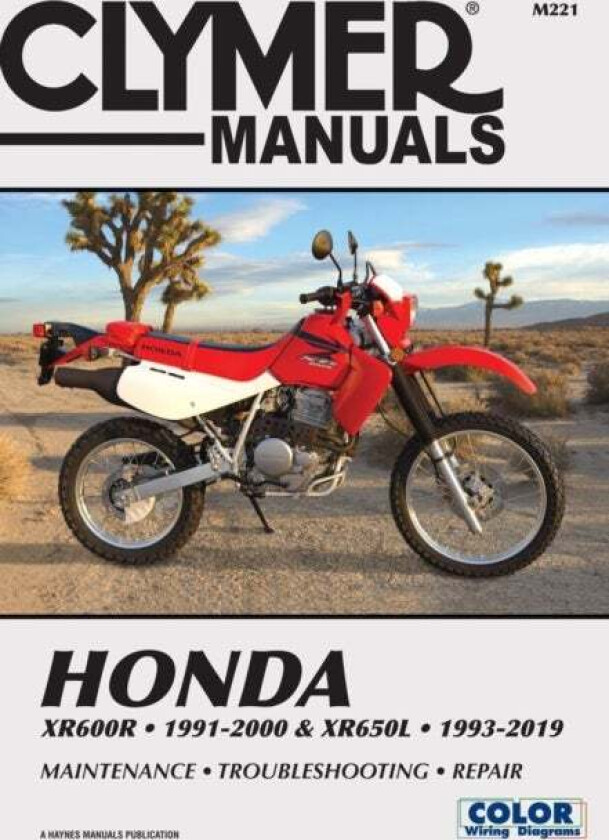 Honda XR600R (91-00) XR650L (93-19) Service and Repair Manual av Haynes Publishing