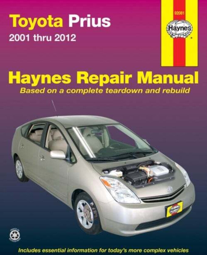 Toyota Prius 2001-12 av Haynes Publishing
