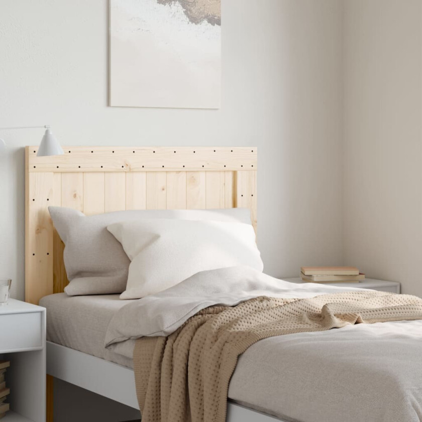 Sengegavl 100x104 cm heltre furu