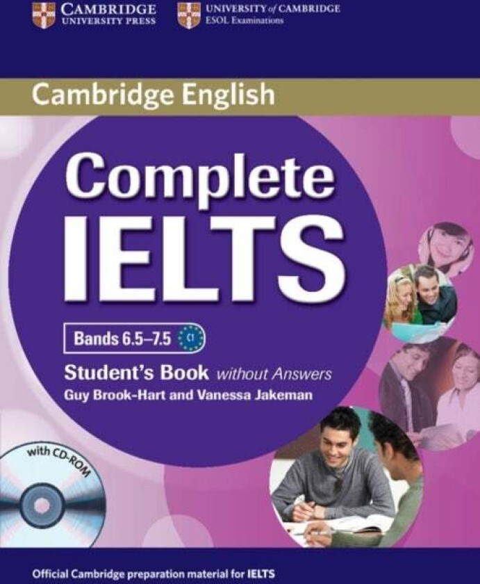 Complete IELTS Bands 6.5-7.5 Student&#039;s Book without Answers with CD-ROM av Guy Brook-Hart, Vanessa Jakeman