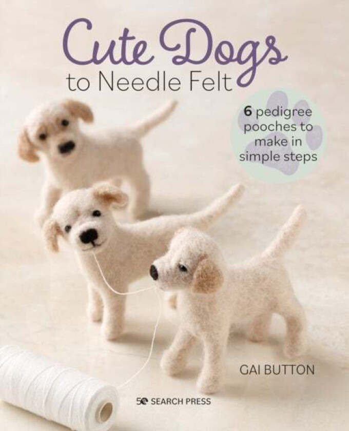 Cute Dogs to Needle Felt av Gai Button