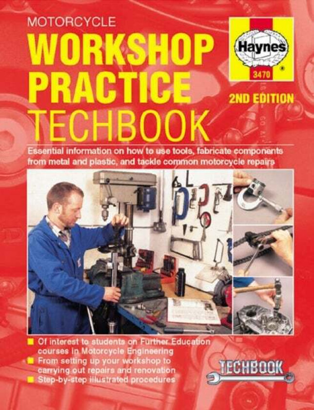 Motorcycle Workshop Practice Techbook av Haynes Publishing