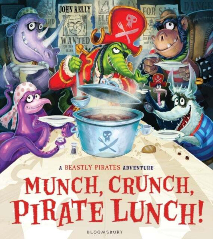 Munch, Crunch, Pirate Lunch! av John Kelly
