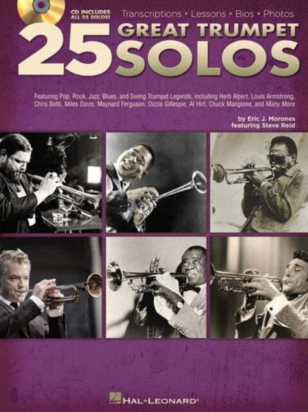 25 Great Trumpet Solos av Eric J. Morones