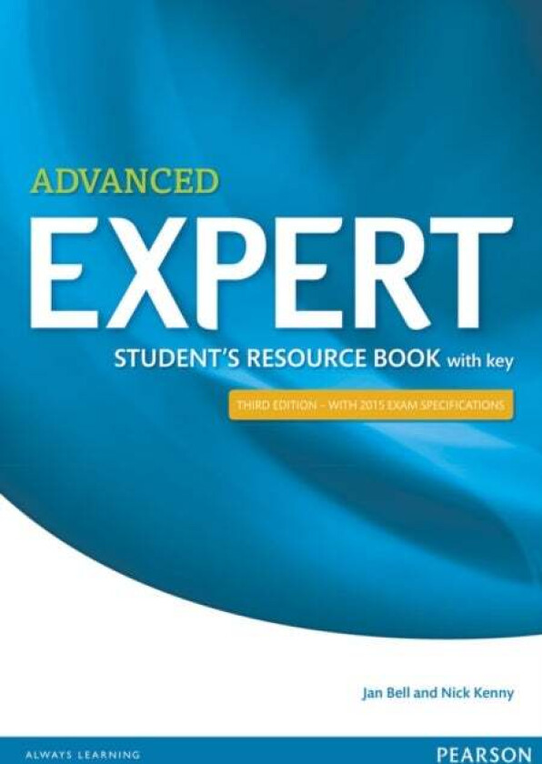 Expert Advanced 3rd Edition Student's Resource Book with Key av Jan Bell