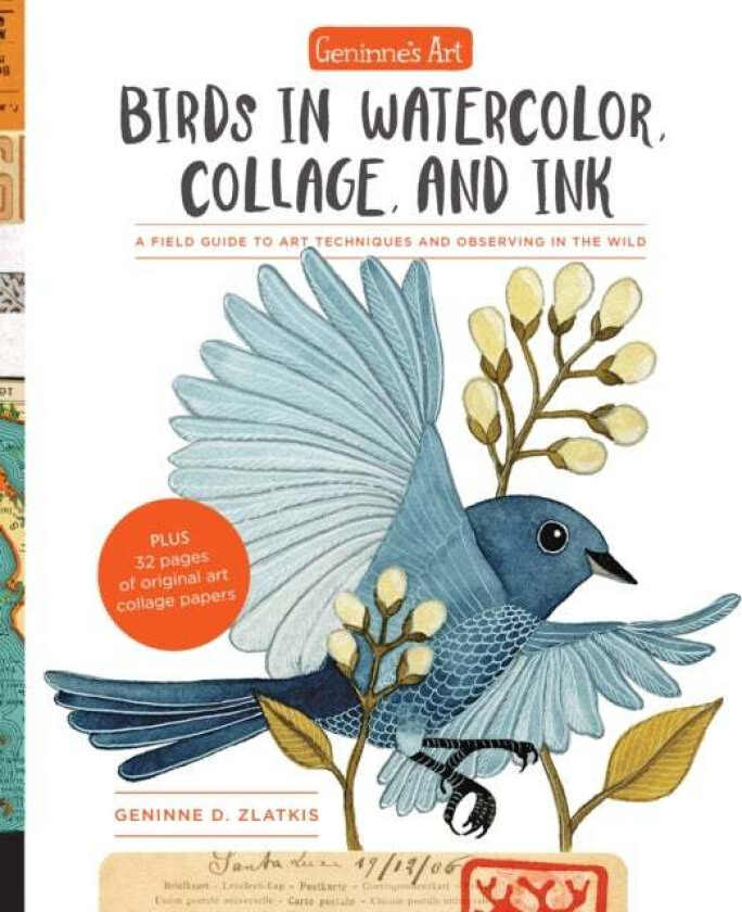 Geninne's Art: Birds in Watercolor, Collage, and Ink av Geninne D. Zlatkis